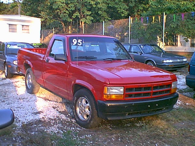 red pick up; Actual Size=240 pixels wide